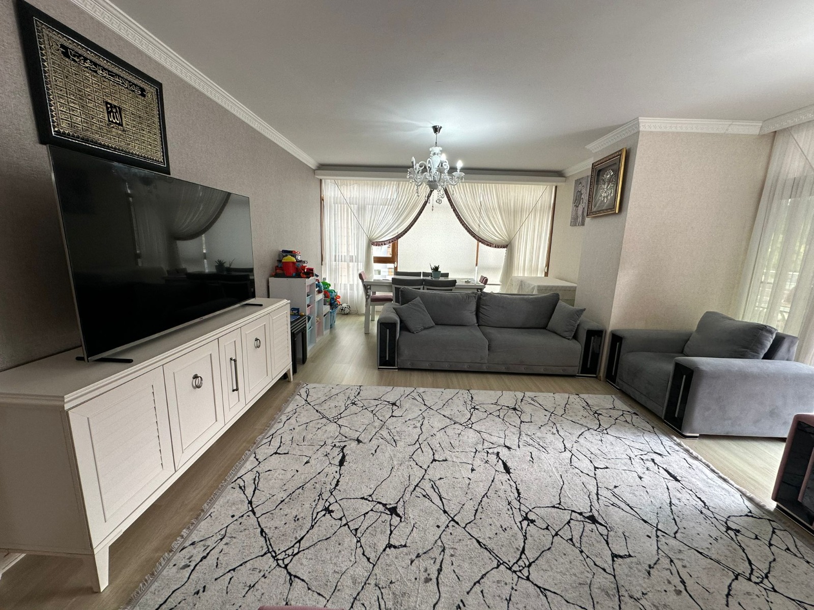 MABEL GAYRİMENKUL/ VAKFIKEBİR HUZUR PLAZA'DA 3+1 SATILIK DAİRE
